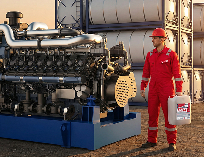 Антифриз для газопоршневых и дизельгенераторных установок